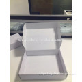 White color with custom printing baby clothes packaging box, paper t-shirt packaging box